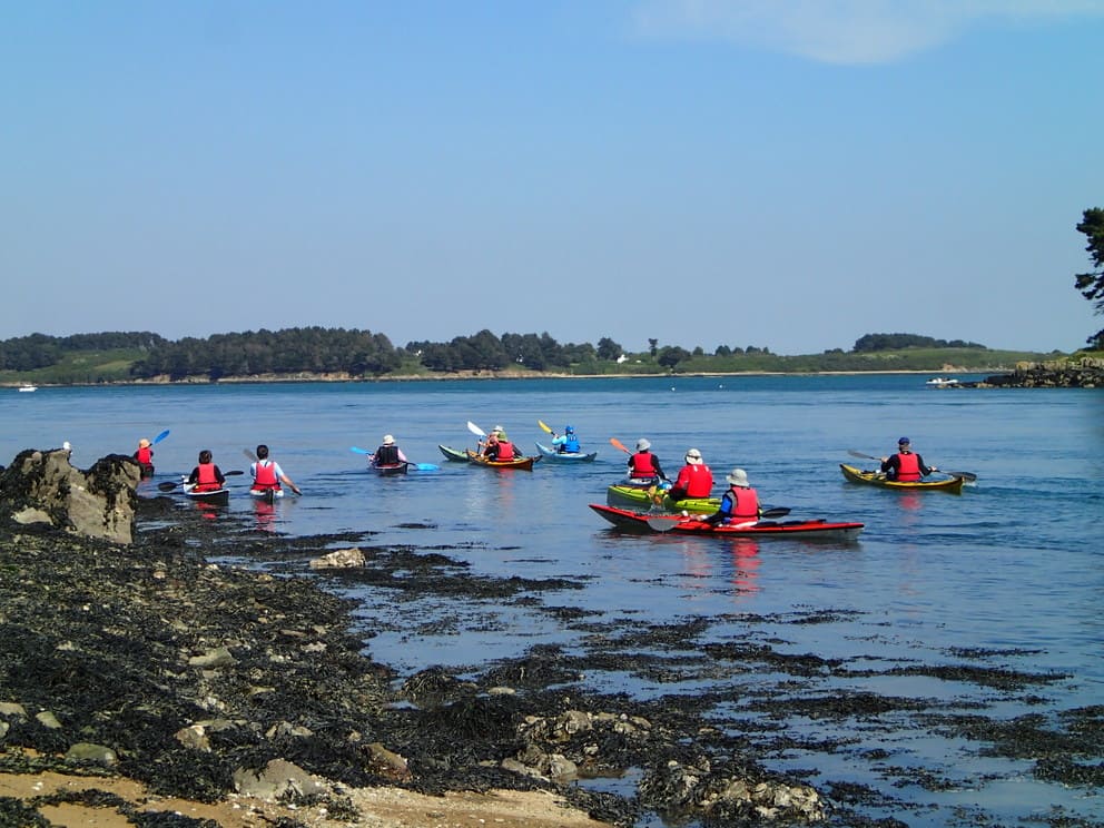 Team building Kayak Golfe du Morbihan - Team-Building Bretagne