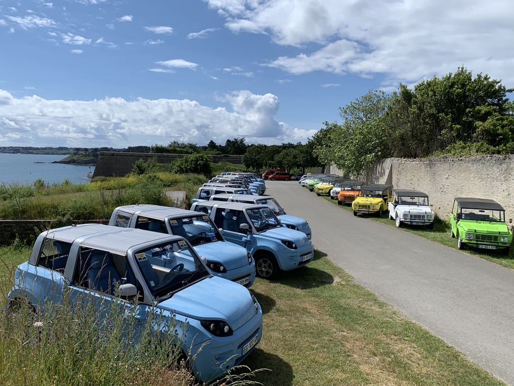 rallye mehari à Belle ile en Mer - Team Building rallye en Bretagne